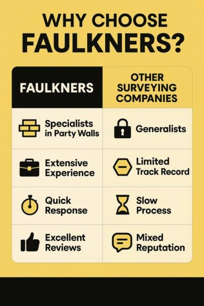 Can I Alter The Party Wall Surveyor? - A Crucial Guide From Faulkner Surveyors 4 Party Wall Mediation {bane} Faulkner Surveyors Basildon Best Surveyor Near me Basildon